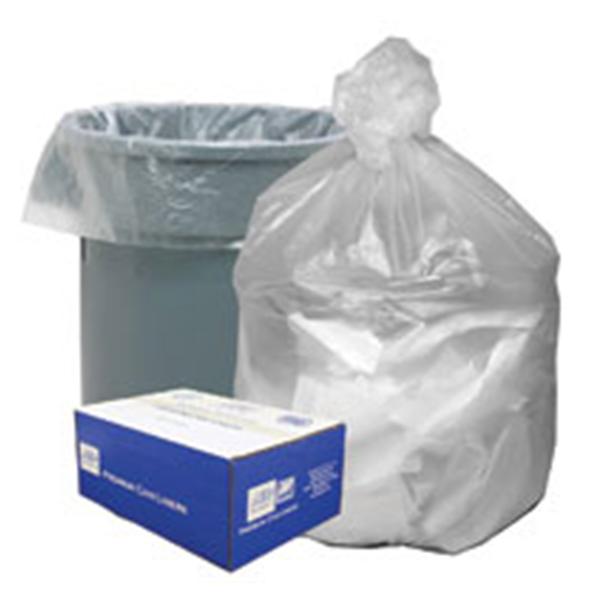 Bag Trash Ultra Plus 40-45gal HDPE 12mic Star Seal 40x48